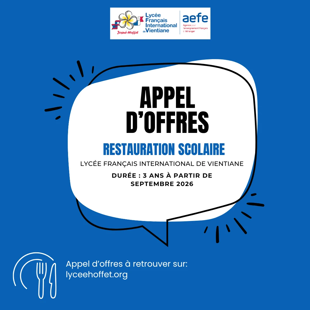 Appel d&rsquo;offres restauration scolaire